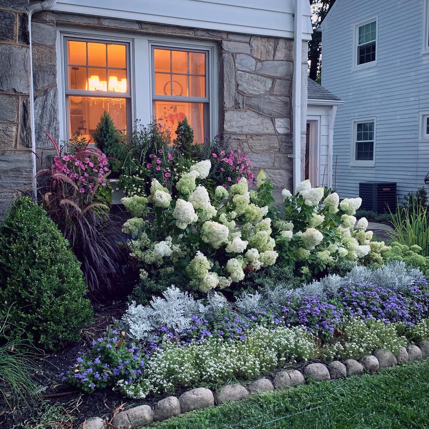 front yard landscape