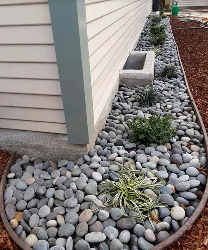 landscaping with rocks