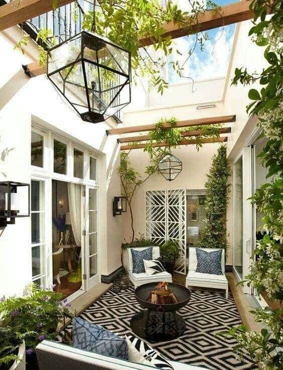 small backyard patio