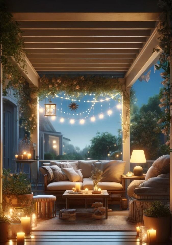 Creating a Cozy Retreat on a Screened-In Porch