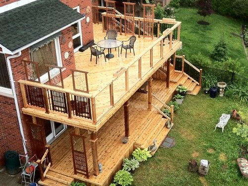Creating a Double-Decker Outdoor Oasis: Ideas for a Two-Tiered Deck