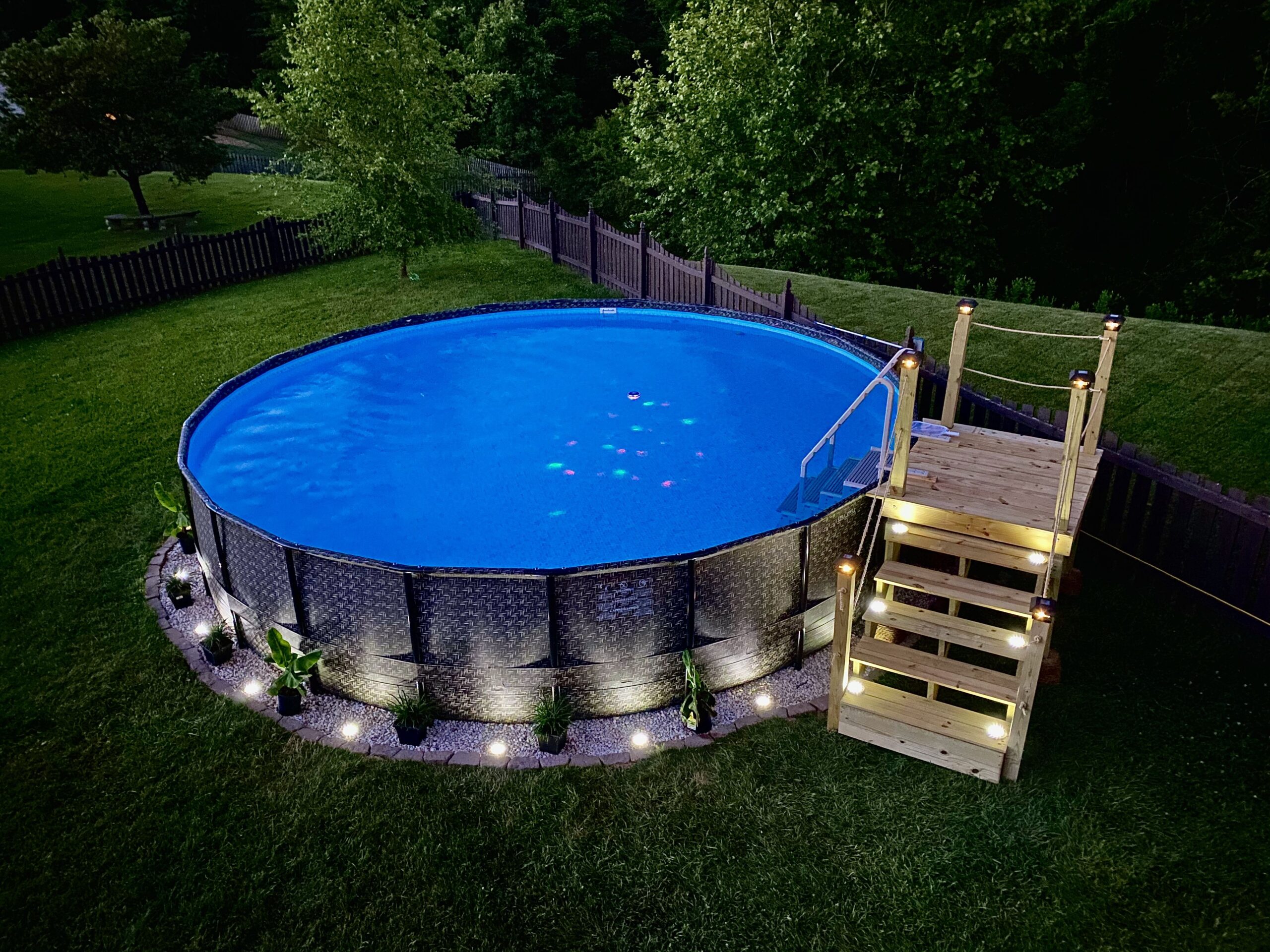 Creating a Stunning Landscape for Your Above Ground Pool