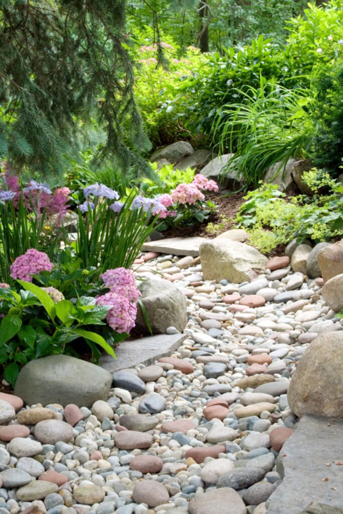 landscaping with rocks