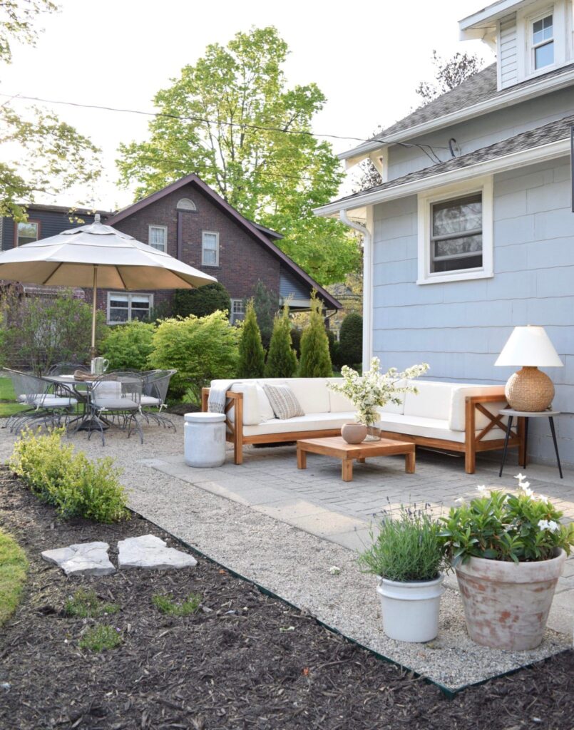 backyard patio ideas on a budget