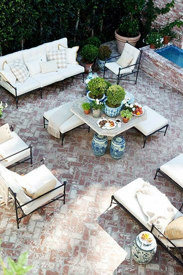 Creative Brick Patio Design Inspiration