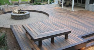 ground level deck ideas