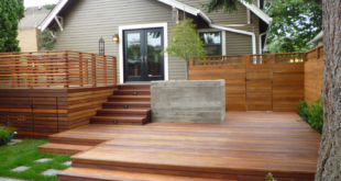 ground level deck ideas