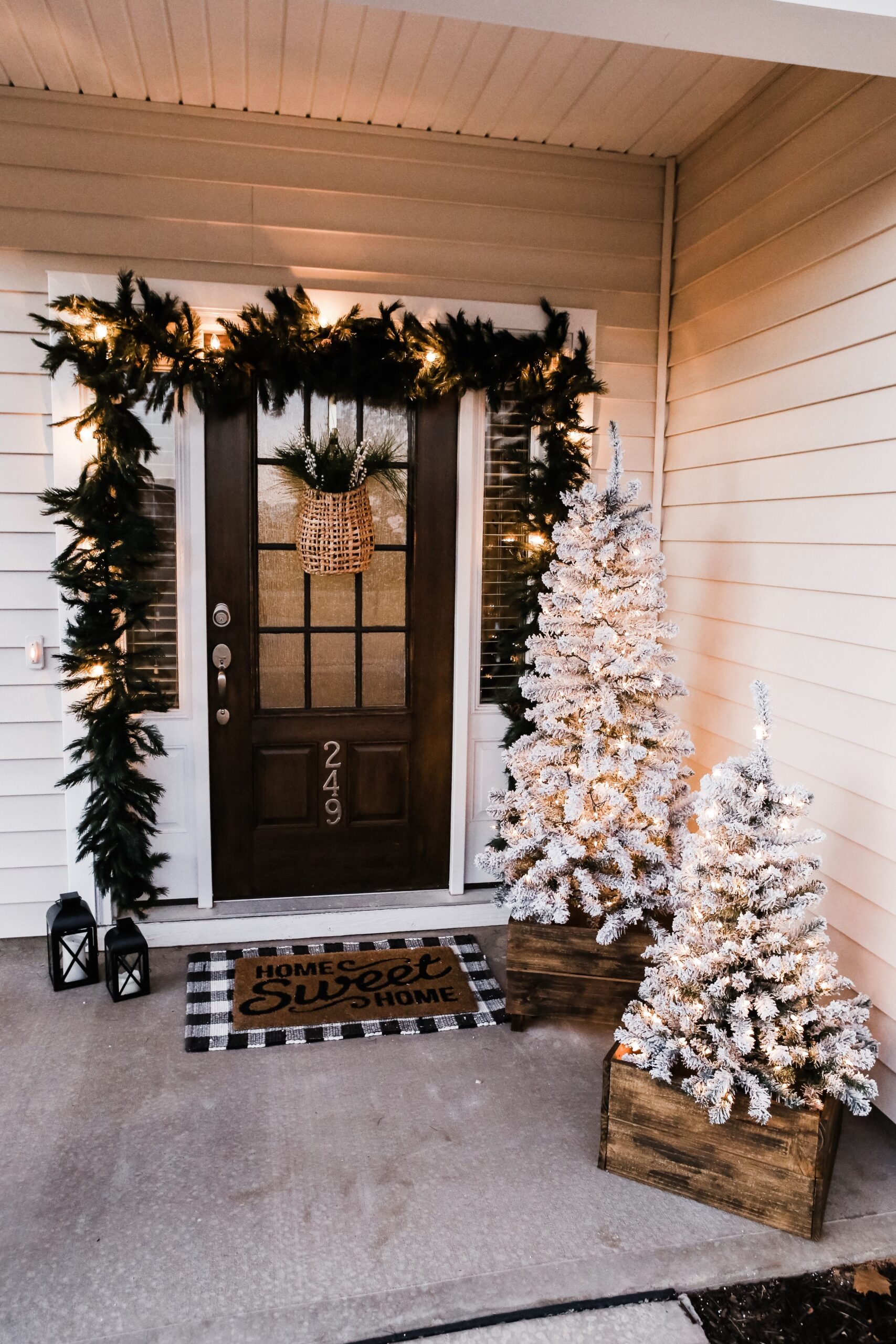 front yard christmas decorations ideas