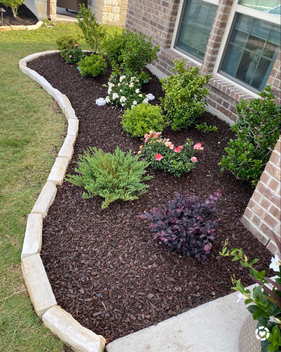 front yard flower bed ideas