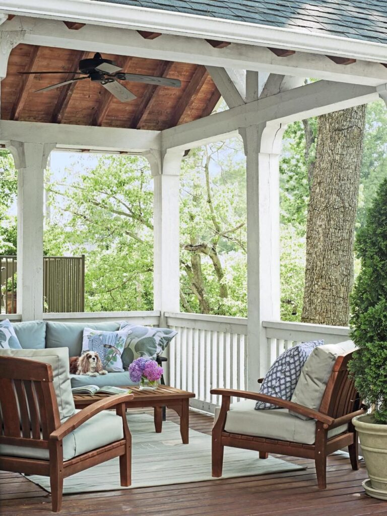 covered porch ideas