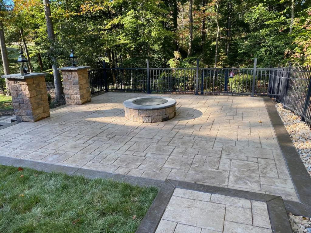 stamped concrete patio ideas