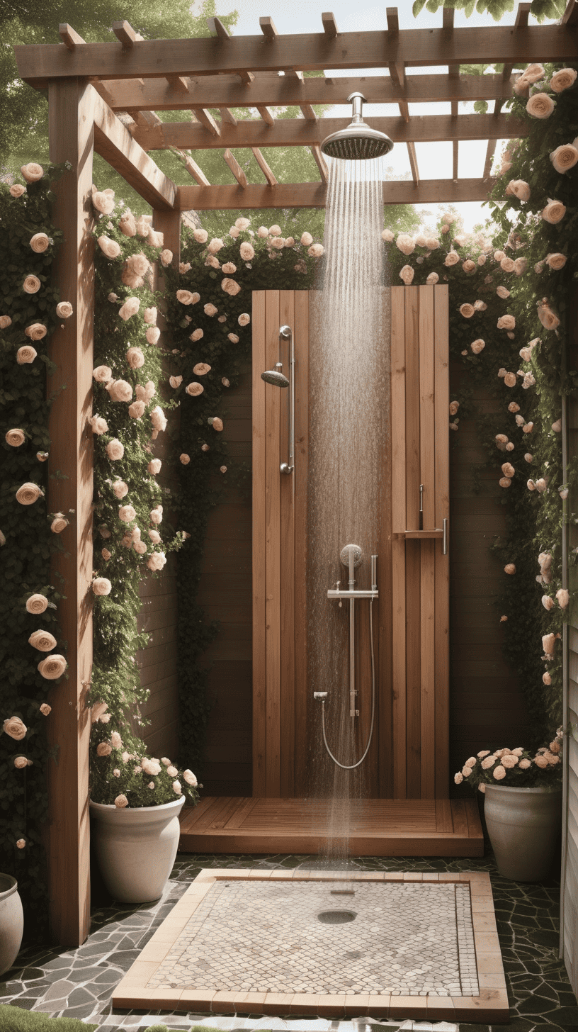 Creative Ways to Design Your Outdoor Shower Area