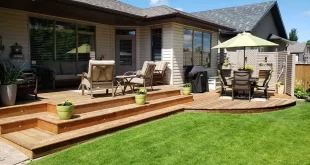 ground level deck ideas