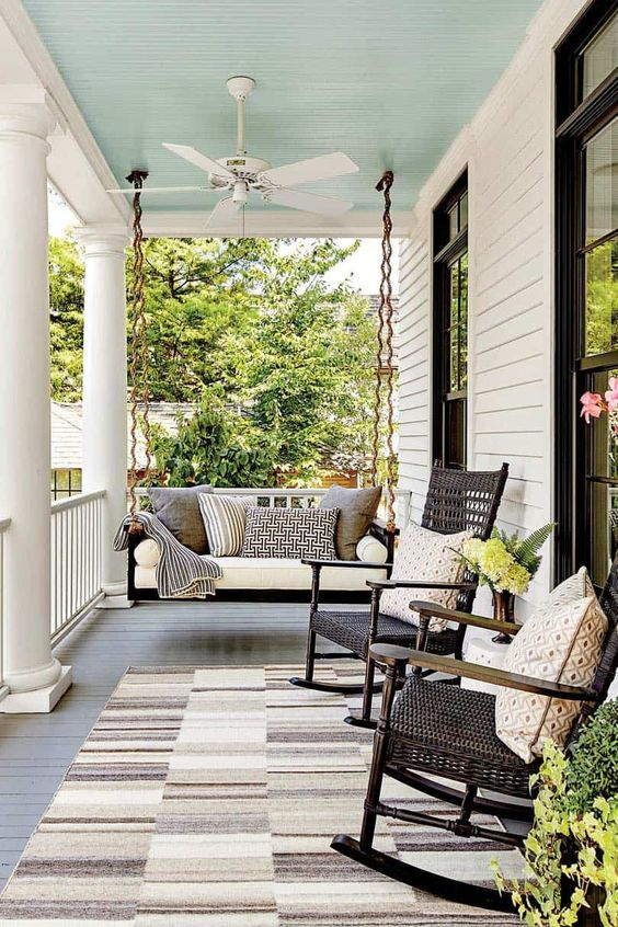 Creative Ways to Spruce Up Your Covered Front Porch