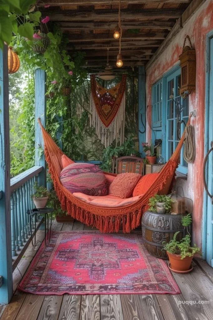 Creative and Cozy Back Porch Inspiration for Small Spaces