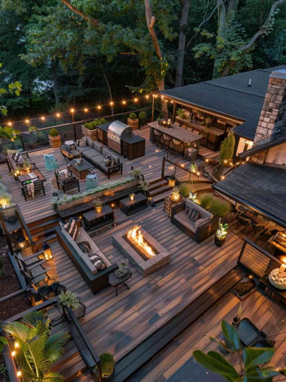 multi level deck ideas