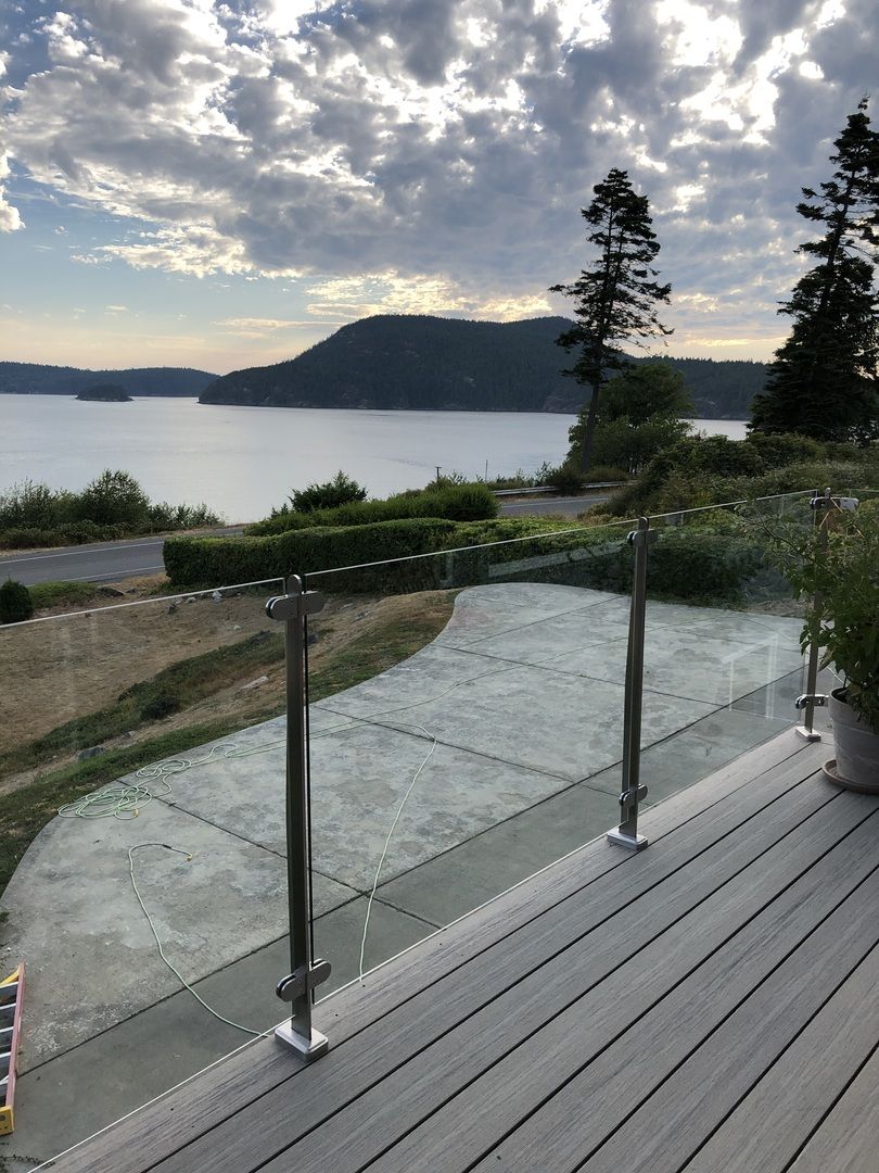 Enhance Your Deck with Stunning Glass Railings