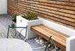 garden planter bench