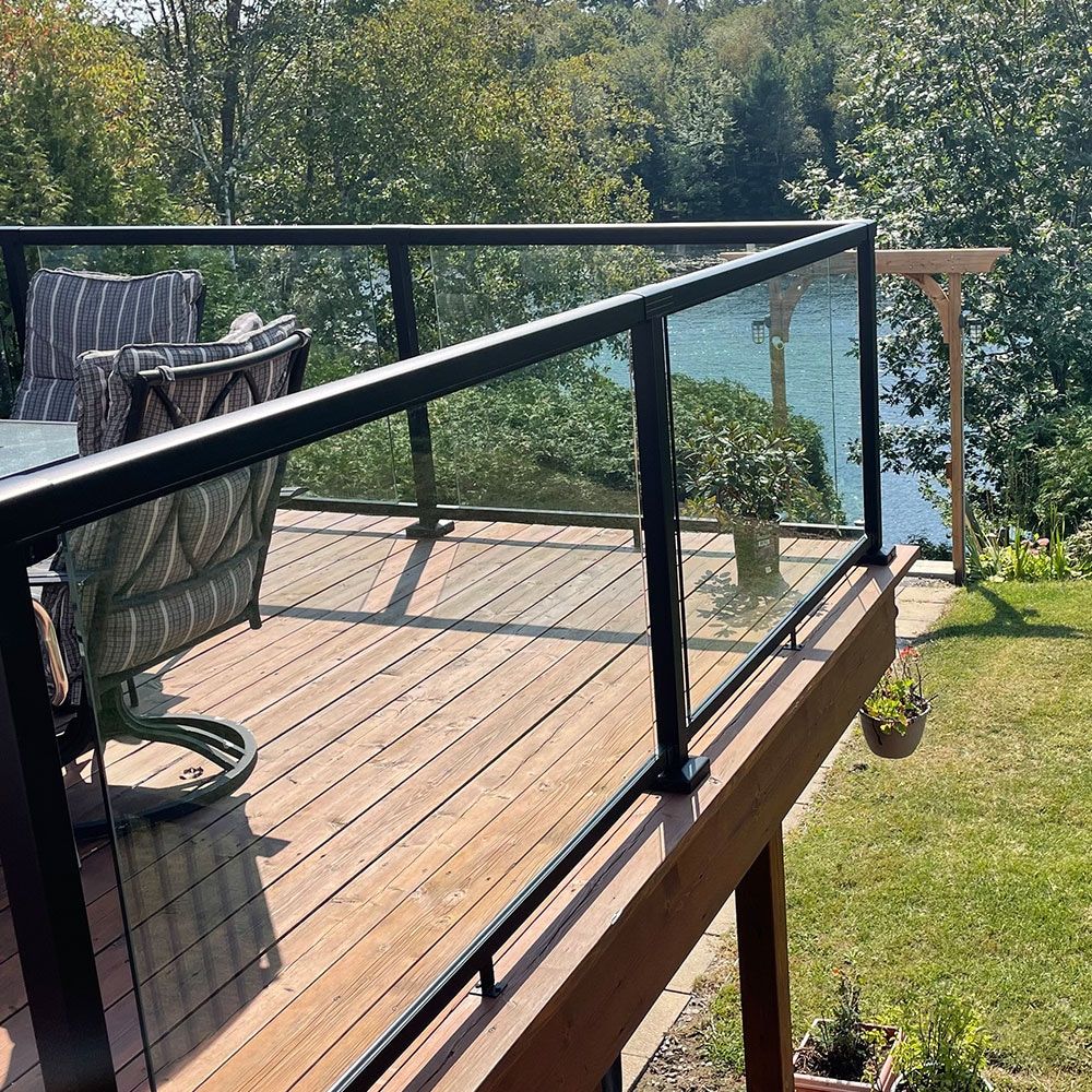 Enhancing Your Outdoor Space with Stylish Glass Deck Railing