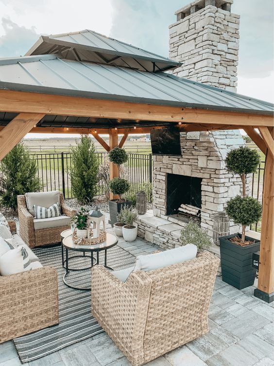 Enhancing Your Outdoor Space with a Cozy Patio Fireplace