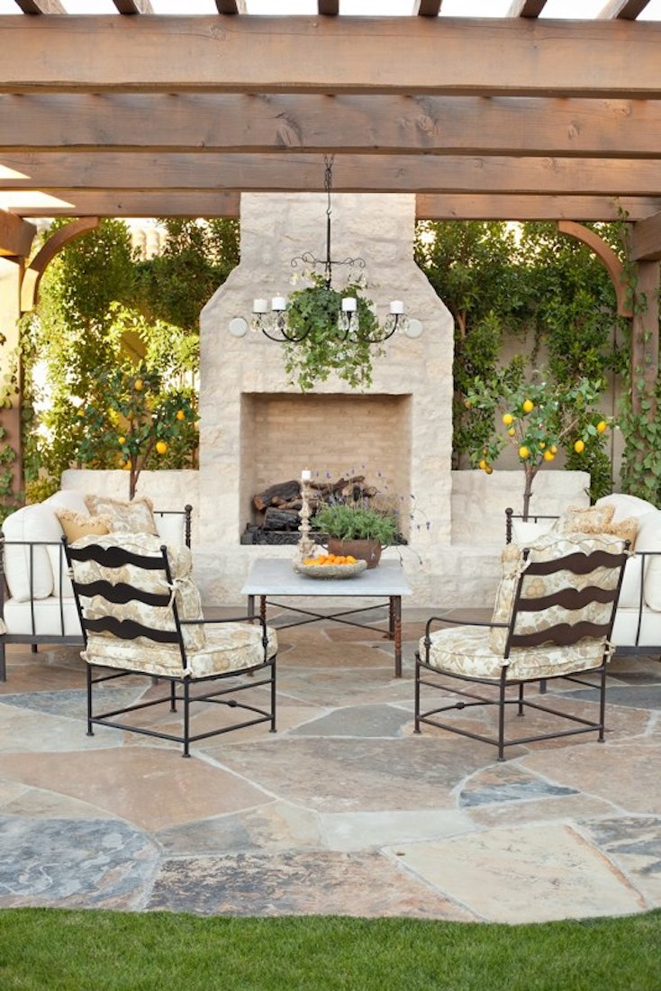 Enjoying the Warmth and Beauty of an Outdoor Fireplace