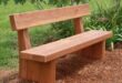 outdoor benches