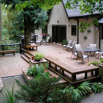 Innovative Double-tiered Deck Design Concepts