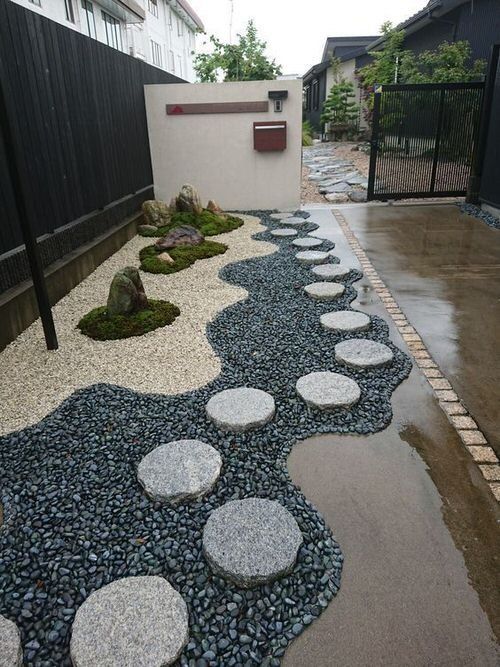 garden ideas stones