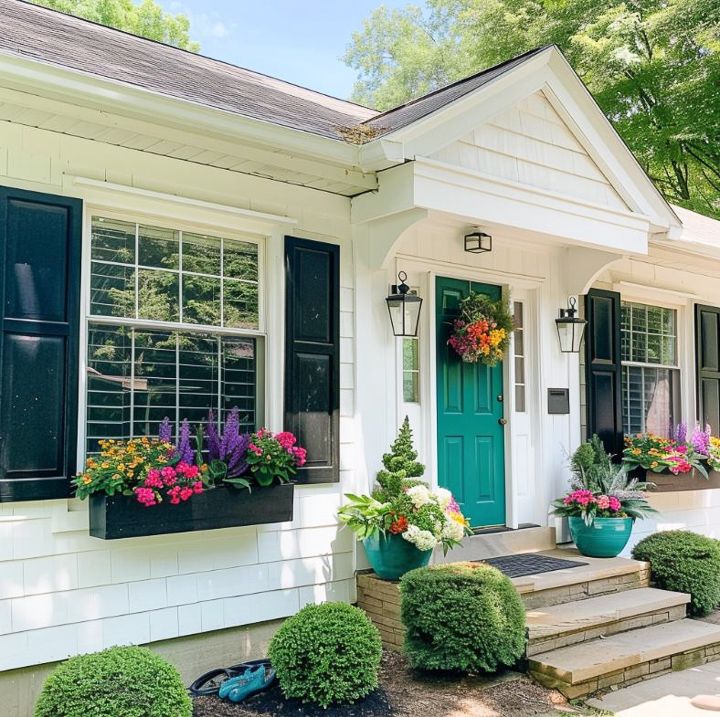 Small But Stylish: Front Porch Décor Ideas for a Charming Entryway
