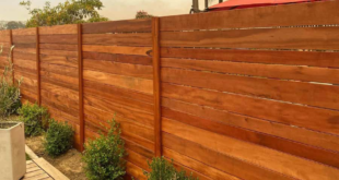 horizontal fence ideas