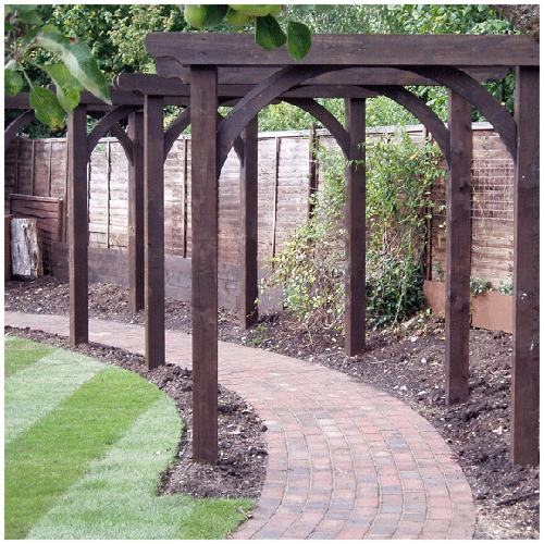 The Allure of Wooden Garden Arches