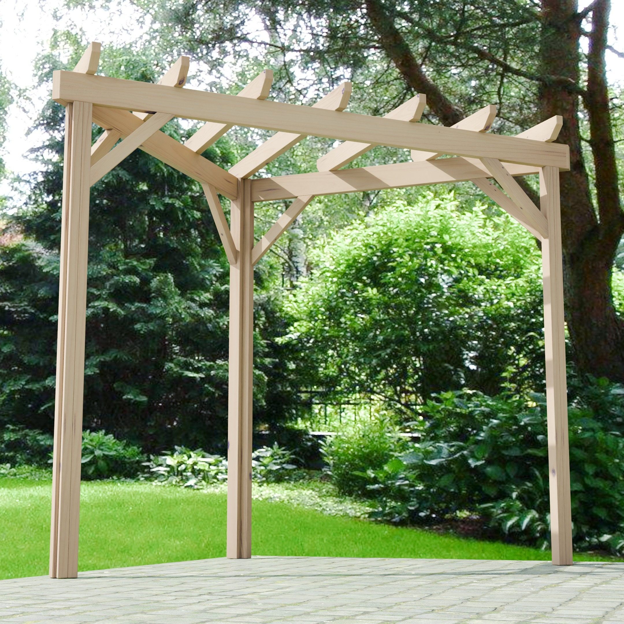 The Allure of a Corner Pergola: A Charming Addition to Your Outdoor Space