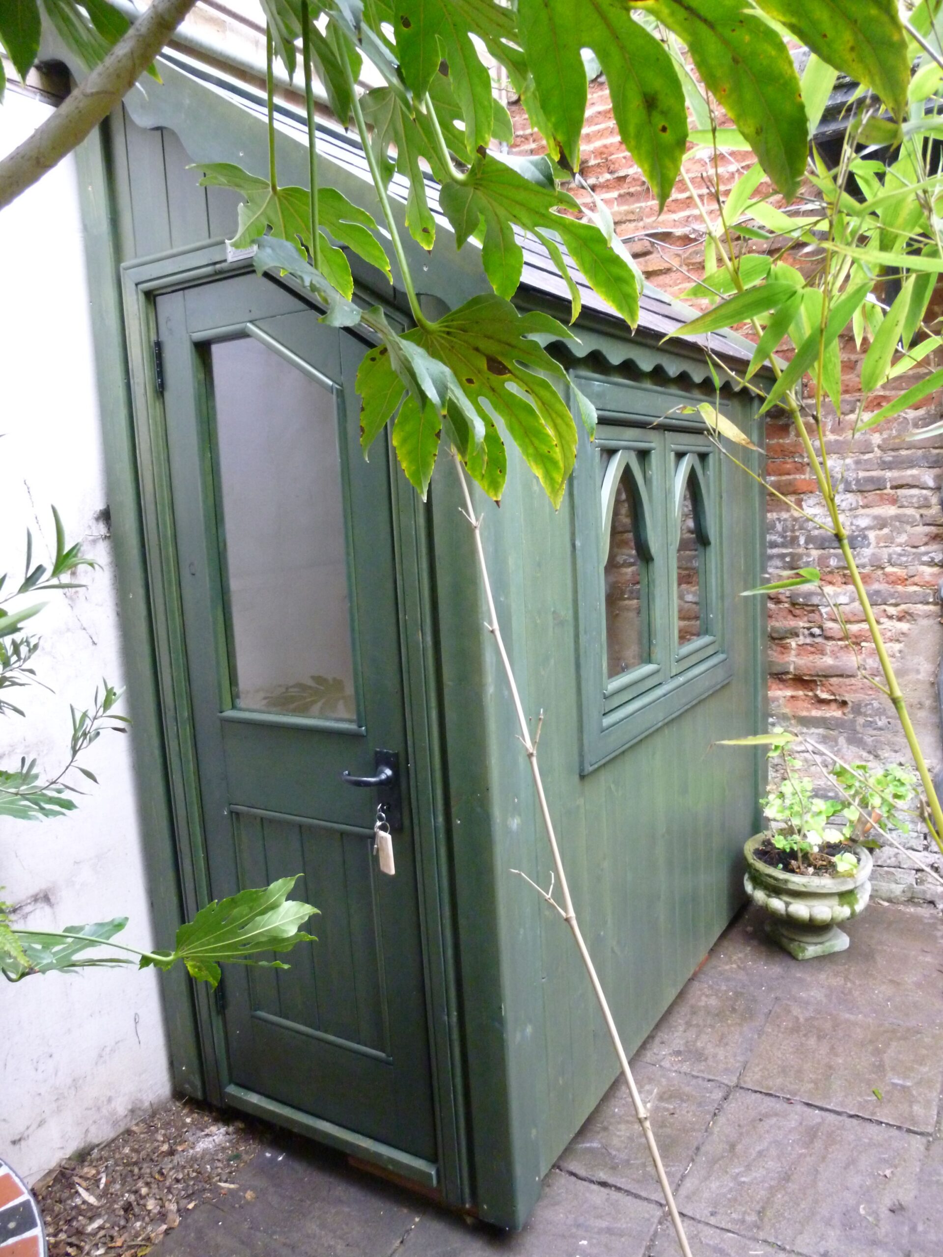 The Appeal of a Petite Garden Shed