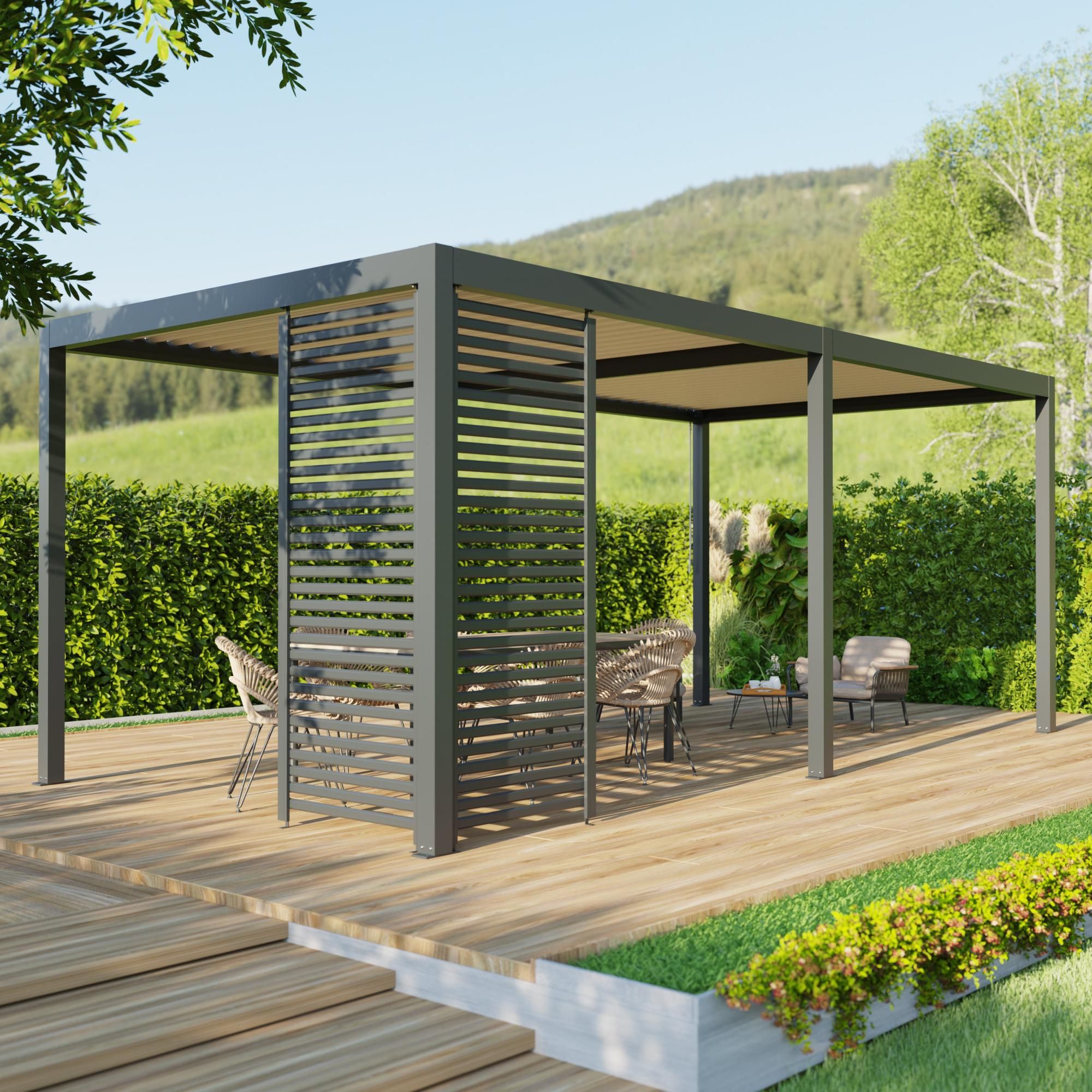 The Beauty and Durability of Aluminium Pergolas