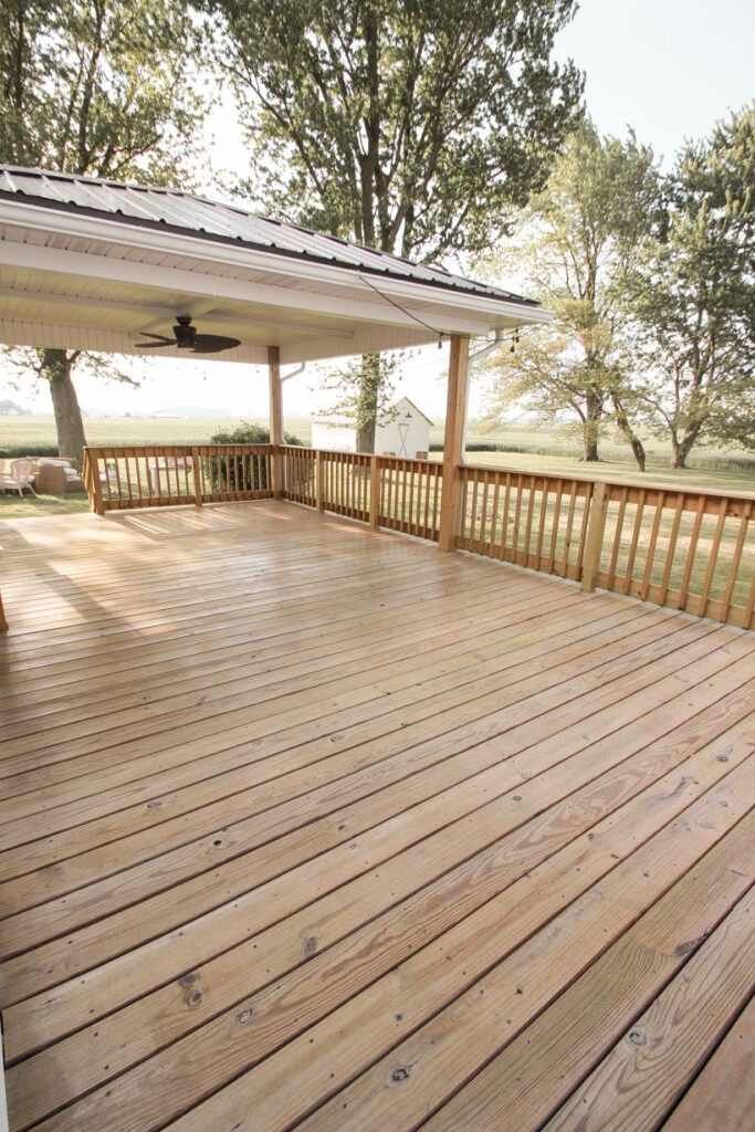 cedar decking