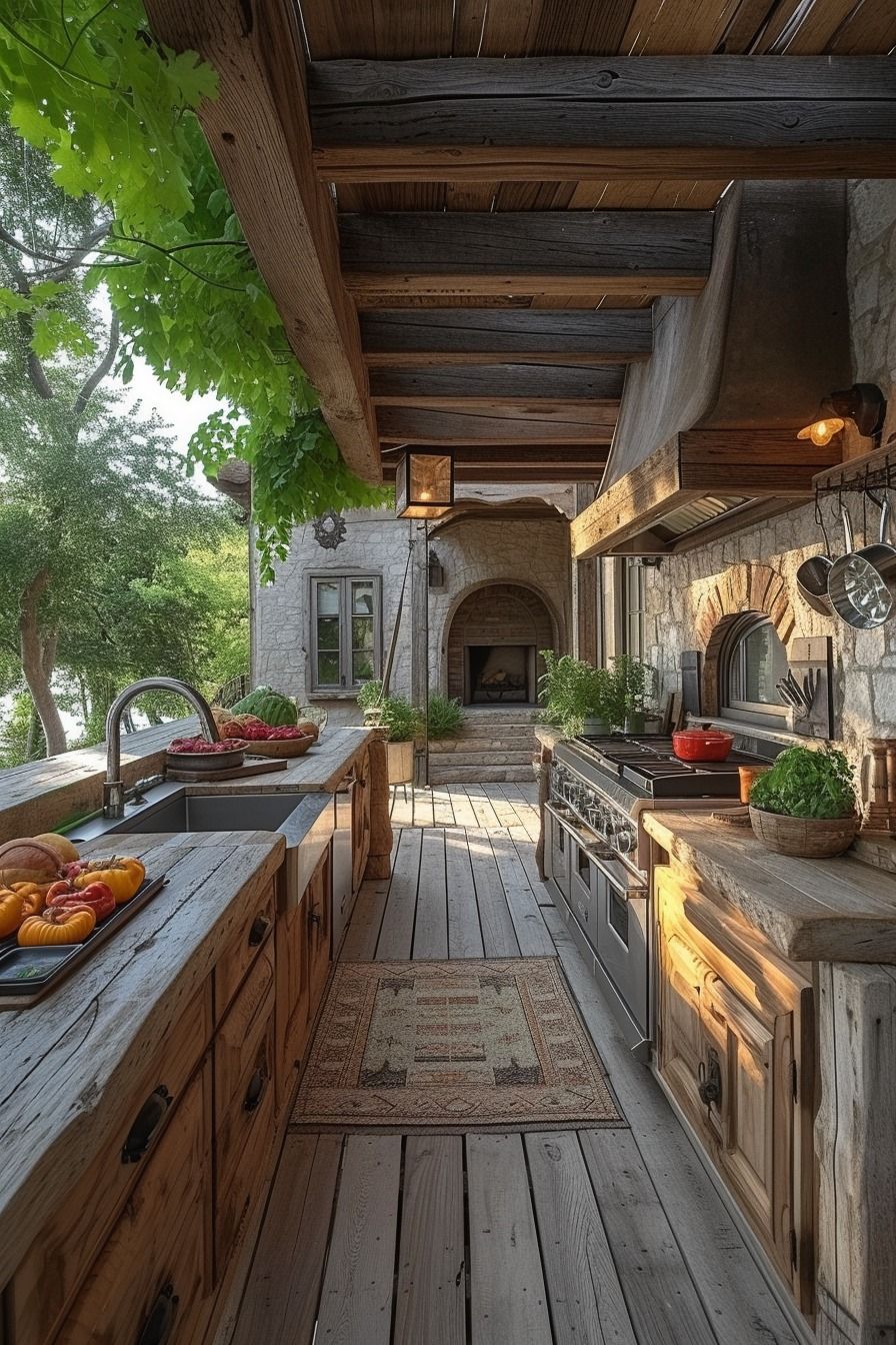 The Beauty of Outdoor Kitchen Designs: A Seamless Blend of Style and Function