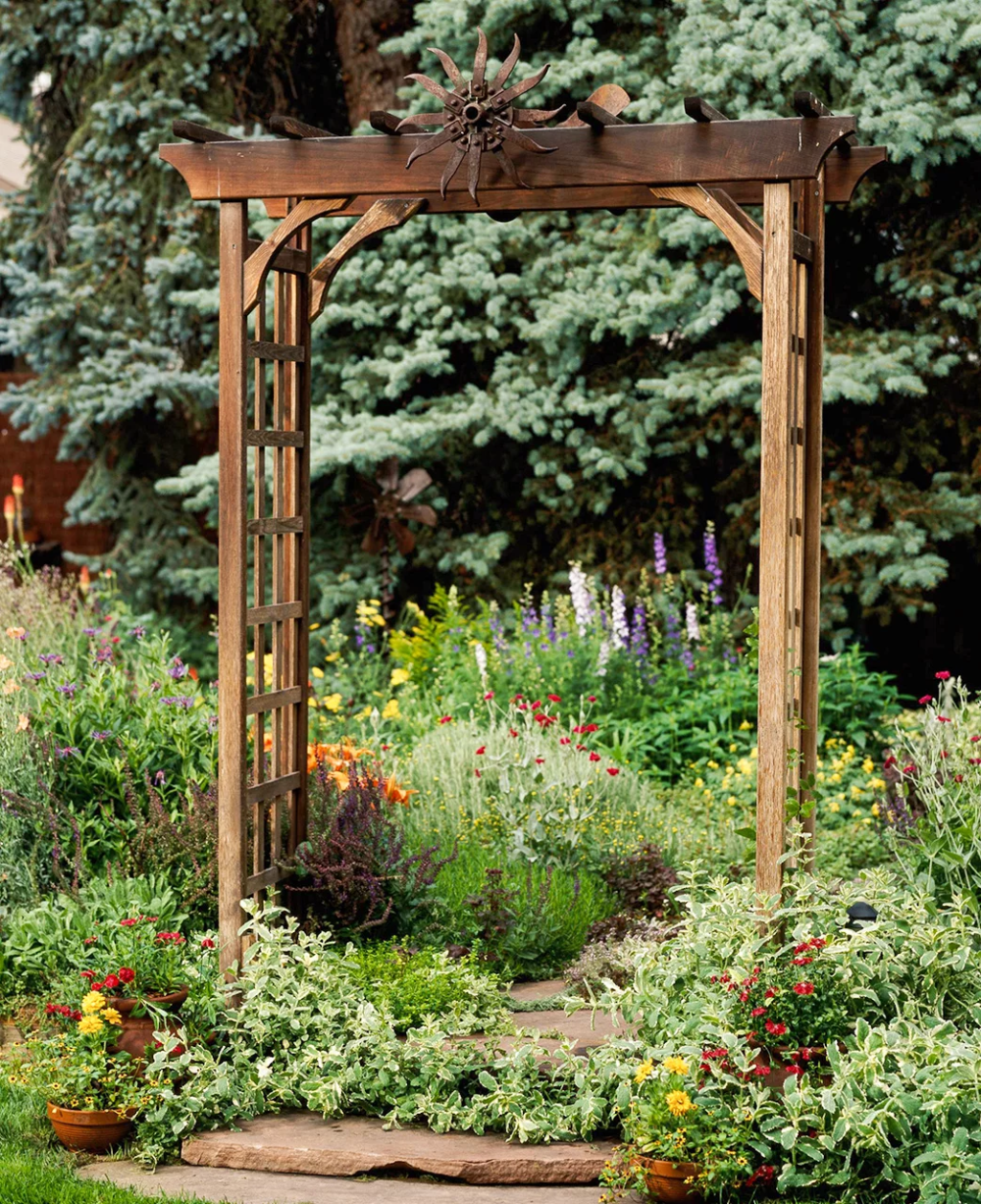 The Beauty of Wooden Garden Arches