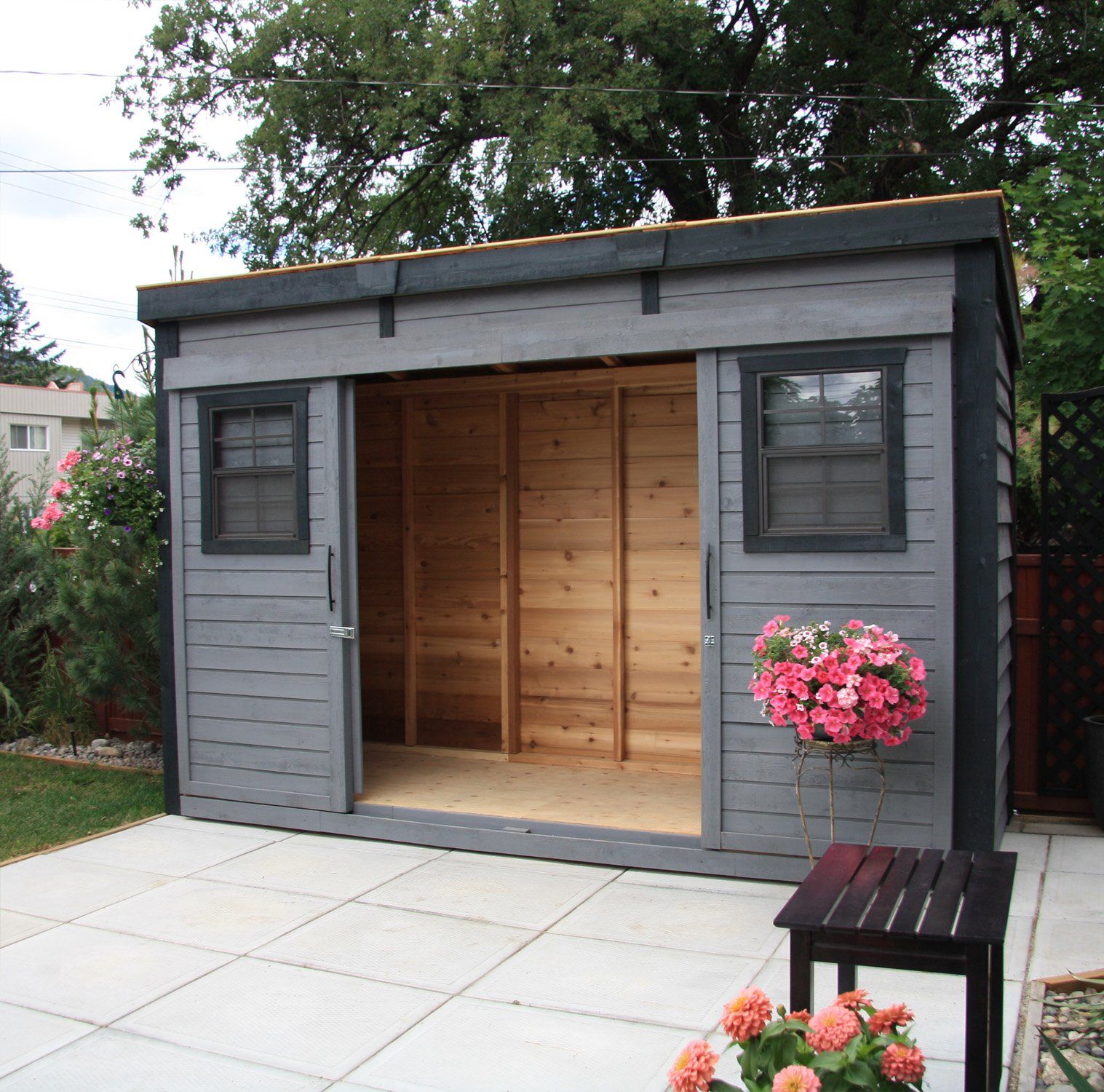 The Charm of Compact Garden Sheds