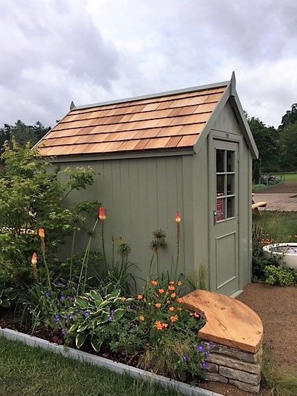 The Charm of a Compact Garden Shed