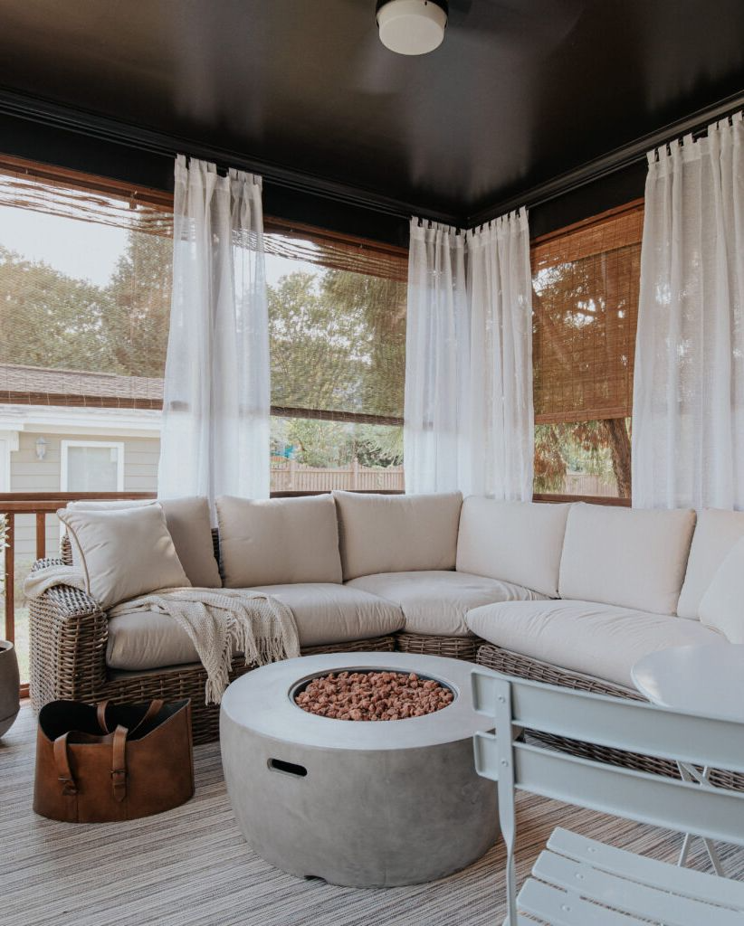 The Charm of a Snug Screened Porch