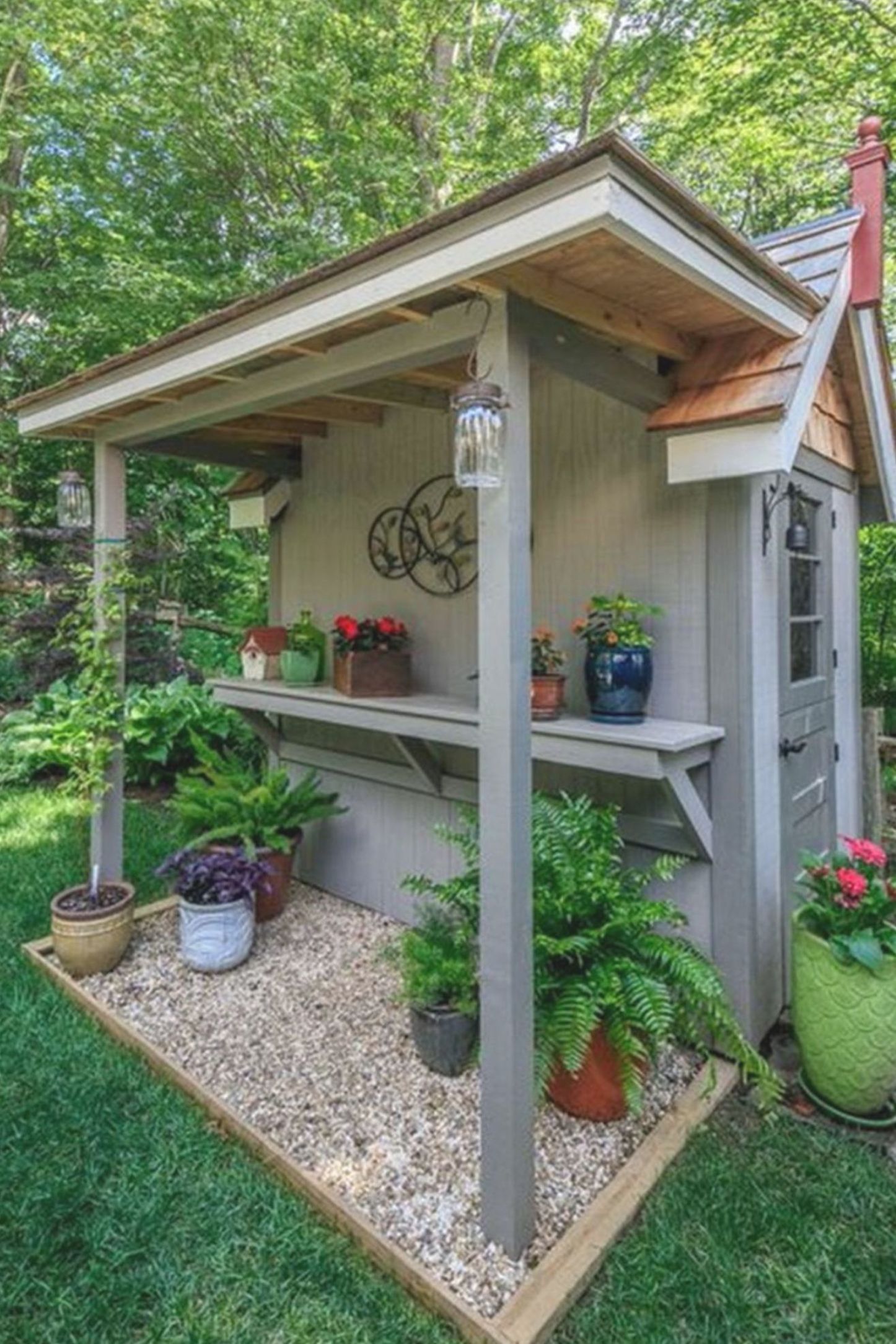 The Charming Tiny Garden shed