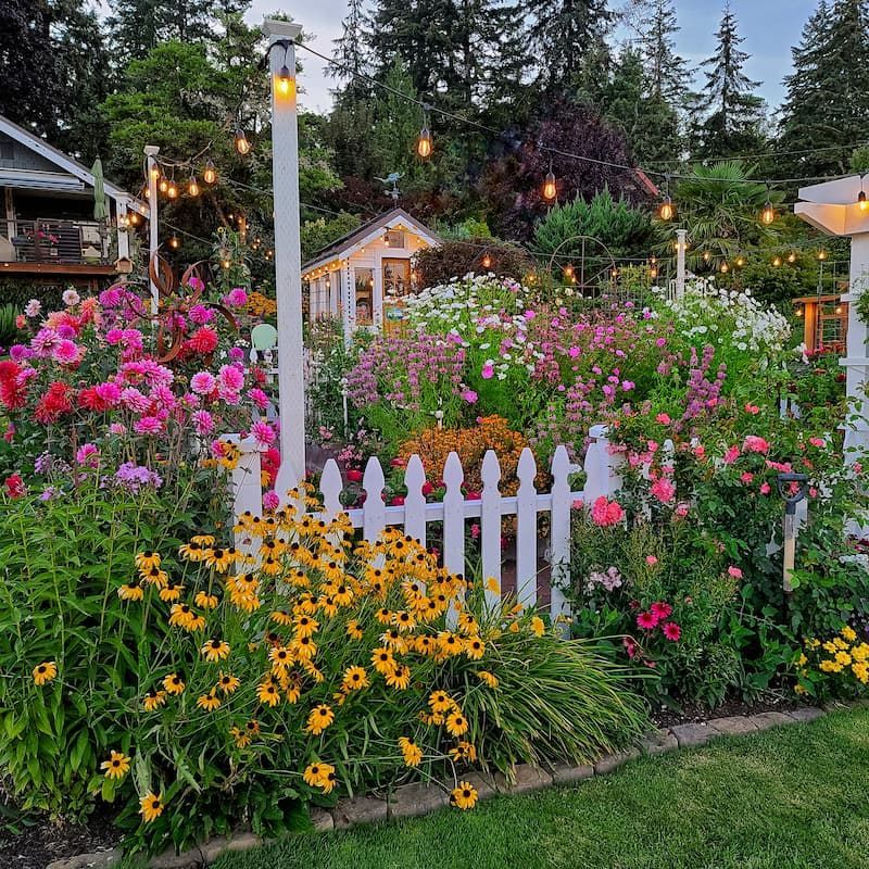 The Enchanting Beauty of Flower Garden Design