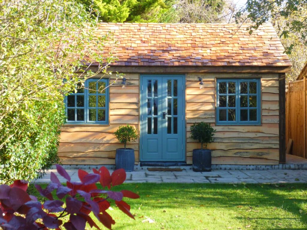 garden log cabins