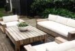 wooden patio furniture