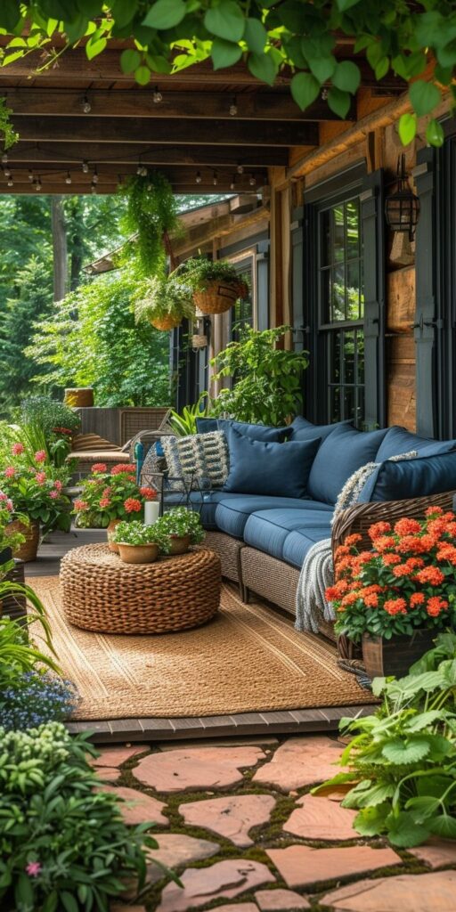 patio ideas with plants