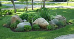 landscaping with large rocks