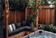 patio ideas with hot tub