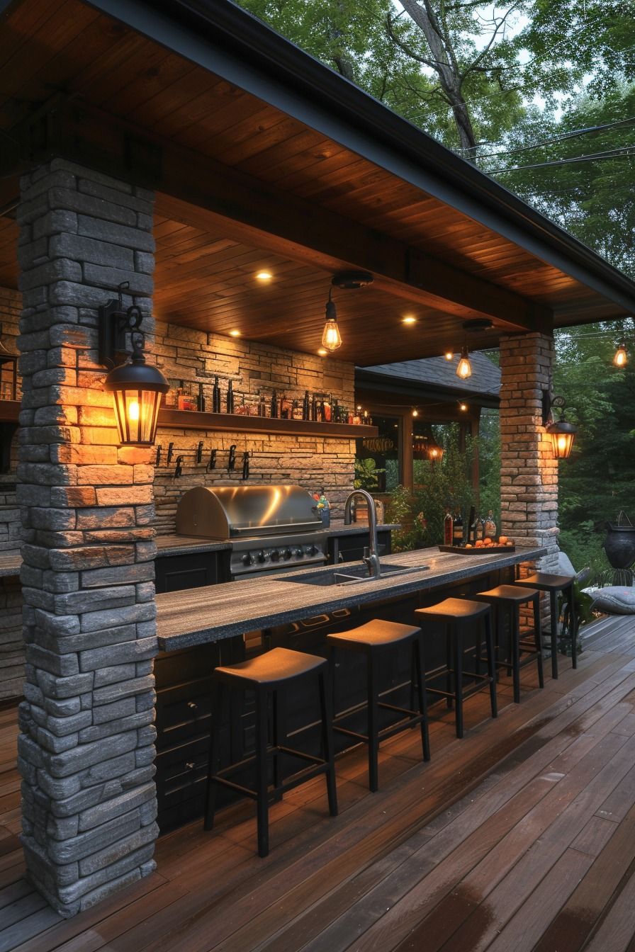 Unveiling the Beauty of Outdoor Kitchen Designs