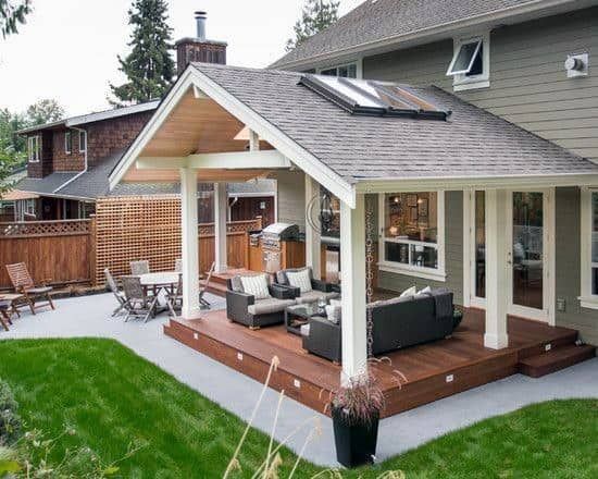 38 Stylish Deck Roof Ideas for a Perfect Outdoor Retreat | Covered .