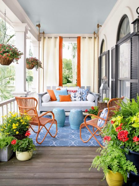 Front Porch / Back Porch Decorating Ideas | Hogan Homes Tex